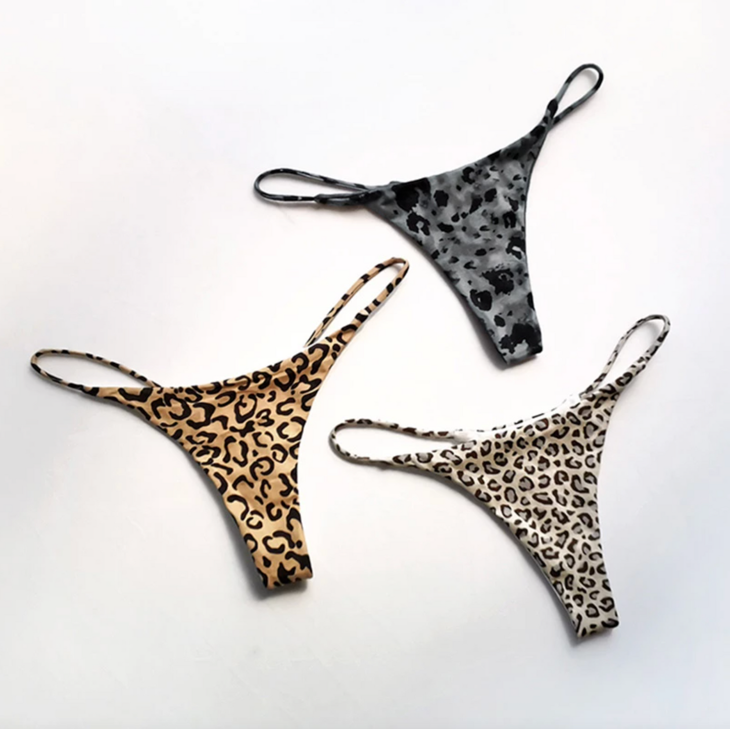 Sexy Lingerie | Sexy Women Underwear Soft Female Tanga | Leopard Women's Panties | Cotton Bikini T-back Seamless G-string Thong